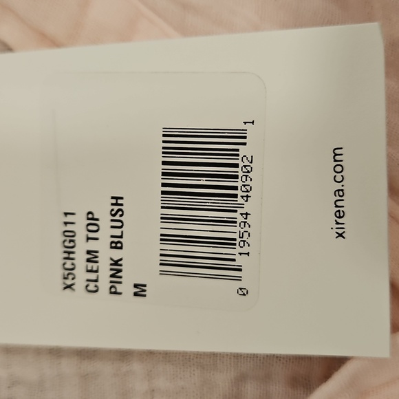 💕XIRENA💕 Clem Top ~ Pink Blush Medium M NWT - Picture 14 of 16